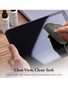 Kit Limpiador de Pantallas Bayes 59 ml con Paño Microfibra 2