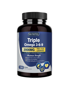 Suplemento Omega 3-6-9 DRFOSTER 2000mg 120 Cápsulas Blandas