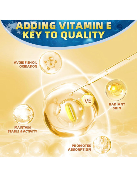 Suplemento Omega 3-6-9 DRFOSTER 2000mg 120 Cápsulas Blandas