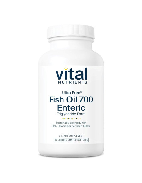 Aceite de Pescado Omega-3 Vital Nutrients 700mg 90 Cápsulas