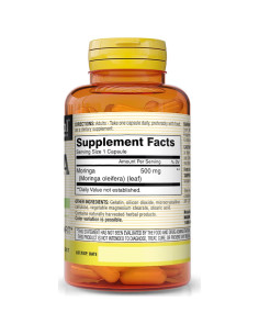 Suplemento Herbal Moringa 500 mg Mason Natural 60 Cápsulas 2
