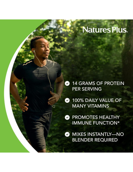 Batido de Proteína de Suero Natures Plus SPIRU-TEIN Chocolate 450g