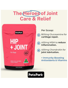 Suplemento de Glucosamina Petz Park 800mg - 45 Cucharadas 2