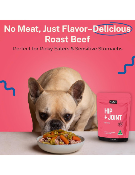 Suplemento de Glucosamina Petz Park 800mg - 45 Cucharadas