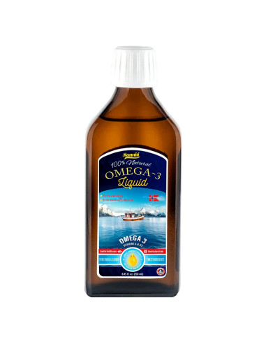 Omega-3 Líquido Sanniti 250 ml | 100% Natural | EPA, Vit. A y D3