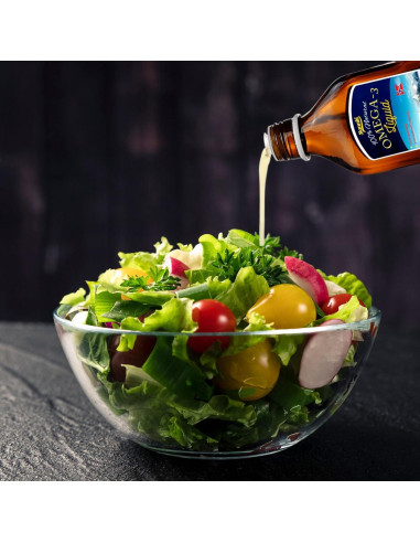 Omega-3 Líquido Sanniti 250 ml | 100% Natural | EPA, Vit. A y D3