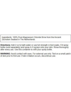 Spray de Aceite de Magnesio Swanson 1.9L - Relajación Muscular 2