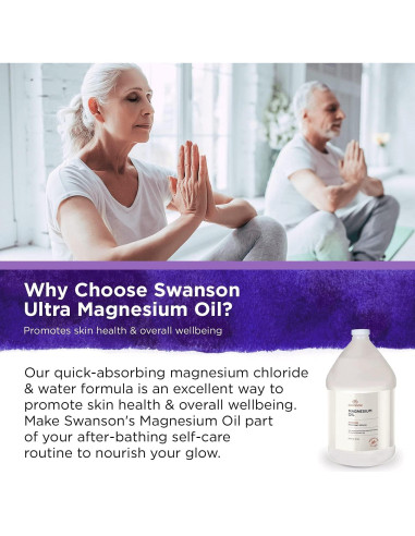 Spray de Aceite de Magnesio Swanson 1.9L - Relajación Muscular