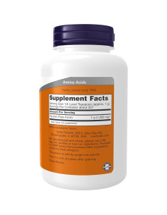 NOW Foods Taurina en Polvo Puro 226.8g - Salud Nerviosa y Visual 2