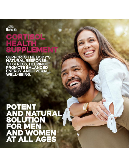 Suplemento de Cortisol y Estado de Ánimo Ashwagandha 120 Cápsulas