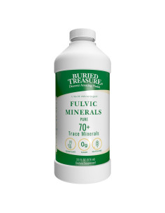 Minerales Fulvicos Puros Buried Treasure 33 oz 70+ Minerales Traza