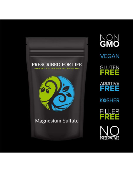 Sulfato de Magnesio Granular Prescrito para la Vida 2kg