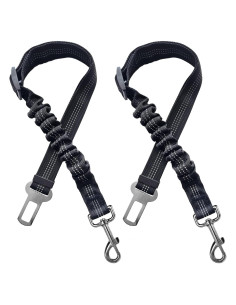 Arnés de Coche Ajustable para Perros y Gatos Yiaizhuo - 2 Paquetes