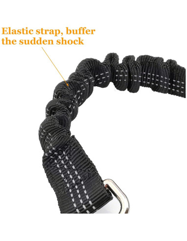 Arnés de Coche Ajustable para Perros y Gatos Yiaizhuo - 2 Paquetes