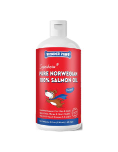 Aceite de Salmón Wonder Paws 226.8g Omega 3 para Perros