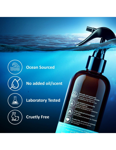 Spray de Aceite de Magnesio Beach Labs 236.6 ml 100% Natural