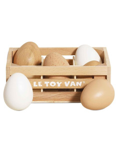 Huevos de Madera Le Toy Van TV190 - Set de 6 en Caja