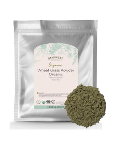 Polvo de pasto de trigo orgánico Starwest Botanicals 0.45 kg