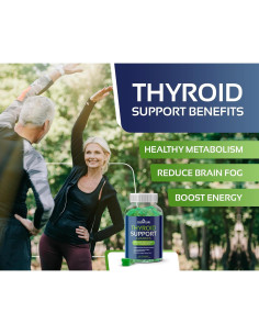 Gomitas de Soporte para Tiroides COGNITUNE - Veganas, Sin OGM, Sabor Manzana 2