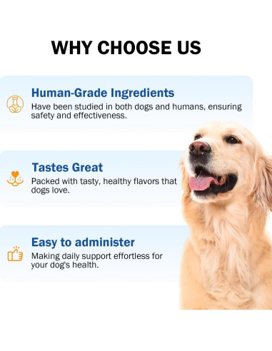 Suplemento de Zinc para Perros PKperekond - Salud Cardíaca y Piel