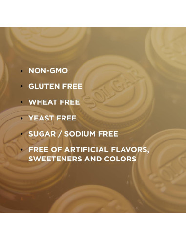 Solgar Niacina 100 mg - 100 Tabletas - Suplemento Vegano