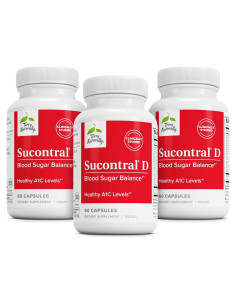 Suplemento Sucontral D Terry Naturally - B-Complejo y Folato - 60 Cápsulas