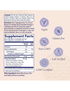 Pastillas de Zinc ZAND para Garganta Seca - 50 Unidades 2