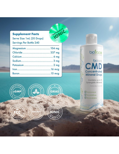 BioTrace Gotas de Minerales Traza del Mar Muerto 60 ml