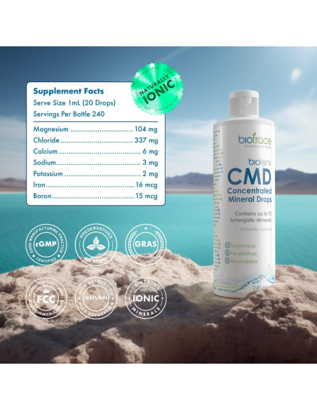 BioTrace Gotas de Minerales Traza del Mar Muerto 60 ml