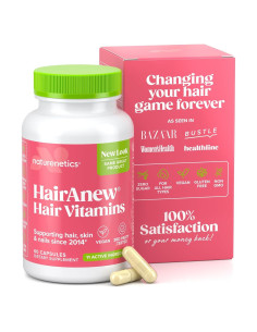 Vitaminas Naturenetics HairAnew para Crecimiento Cabello 81g