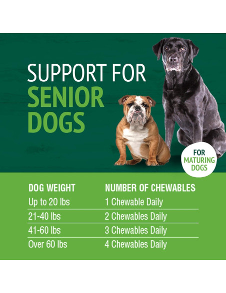 Petnc Multivitaminas Masticables para Perros Mayores 60 Unidades