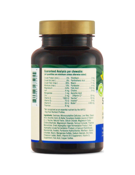 Petnc Multivitaminas Masticables para Perros Mayores 60 Unidades