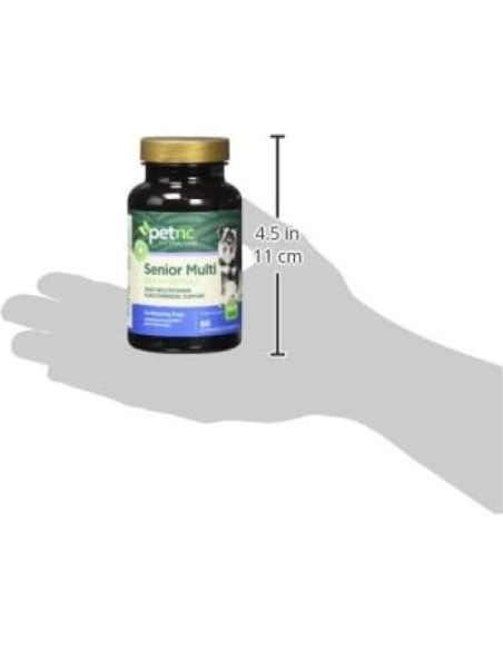 Petnc Multivitaminas Masticables para Perros Mayores 60 Unidades