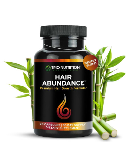Suplemento Abundancia Capilar Trio Nutrition 60 Cápsulas