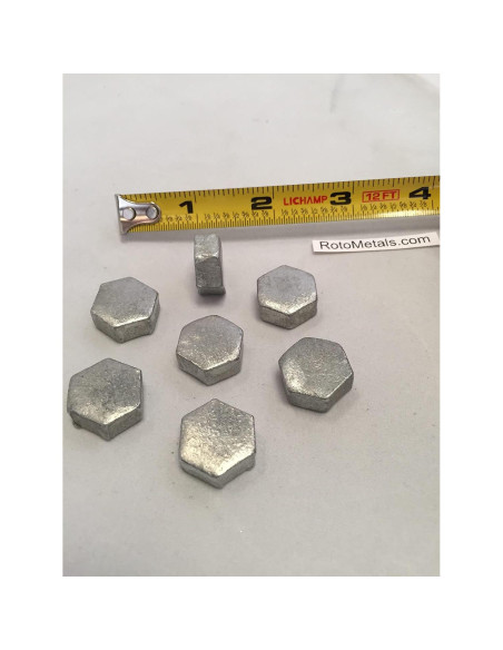 Zinc Puro 99.99% 100 Gramos en 4 Piezas para Coleccionistas