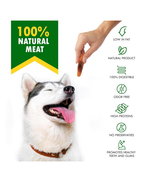 Galletas Masticables para Perros Mascotas Queridas 320g Pollo y Batata