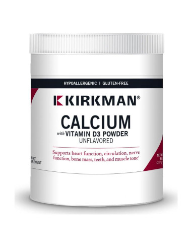 Suplemento de Calcio en Polvo Kirkman 226.8 g con Vitamina D3