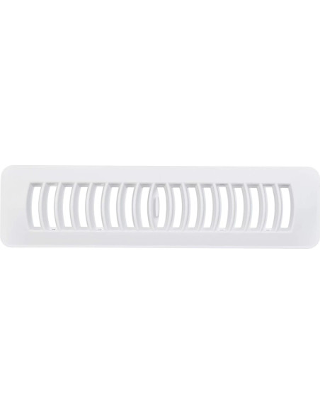 Registro de Piso de Plástico Imperial RG1471 Blanco 30.5x12 cm