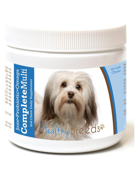 Multivitamina Suave Completa Healthy Breeds Havanese 60 Unidades