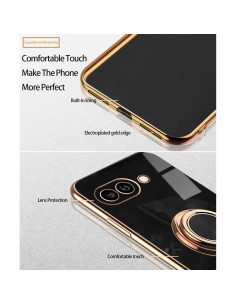 Funda Google Pixel 9a Hlgcokro Silicona Magnética Negra 2