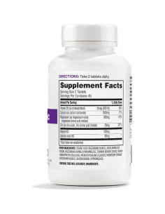 Suplemento Calcio Magnesio Zinc 365 Whole Foods 90 Tabletas 2