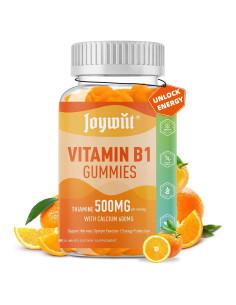 Gomitas de Vitamina B1 500mg ASWORD - Suplemento Vegano