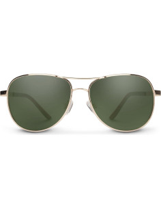 Gafas de Sol Aviador Suncloud Dorado Verde Polarizado 2