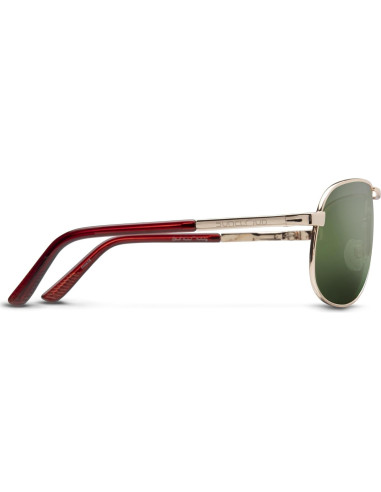 Gafas de Sol Aviador Suncloud Dorado Verde Polarizado