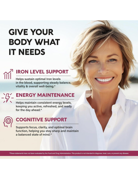 Suplemento de Hierro Líquido Nutra Harmony 18 mg - 118 ml