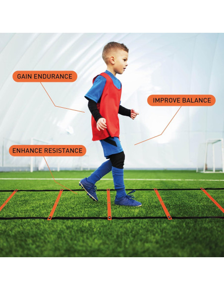 Conjunto de Entrenamiento de Agilidad Athletivi - Escalera 5.49m