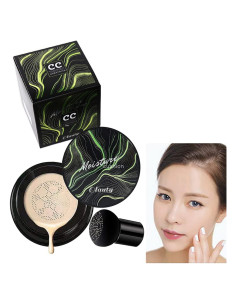 Crema CC Hidratante Npatien con Esponja de Hongo 15g - Marfil