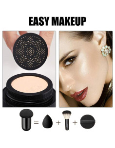 Crema CC Hidratante Npatien con Esponja de Hongo 15g - Marfil 2