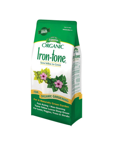 Fertilizante Orgánico Espoma Iron-Tone 2.27 kg - Suplemento de Hierro