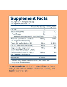 Suplemento Uqora Flush 10 Paquetes Limonada Rosa 5.4g 2